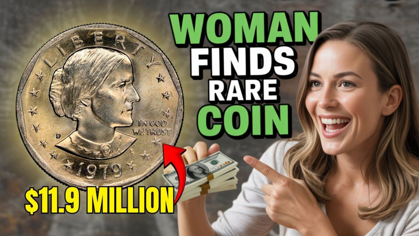$11.9 Million Susan B. Anthony Dollar Found by Woman