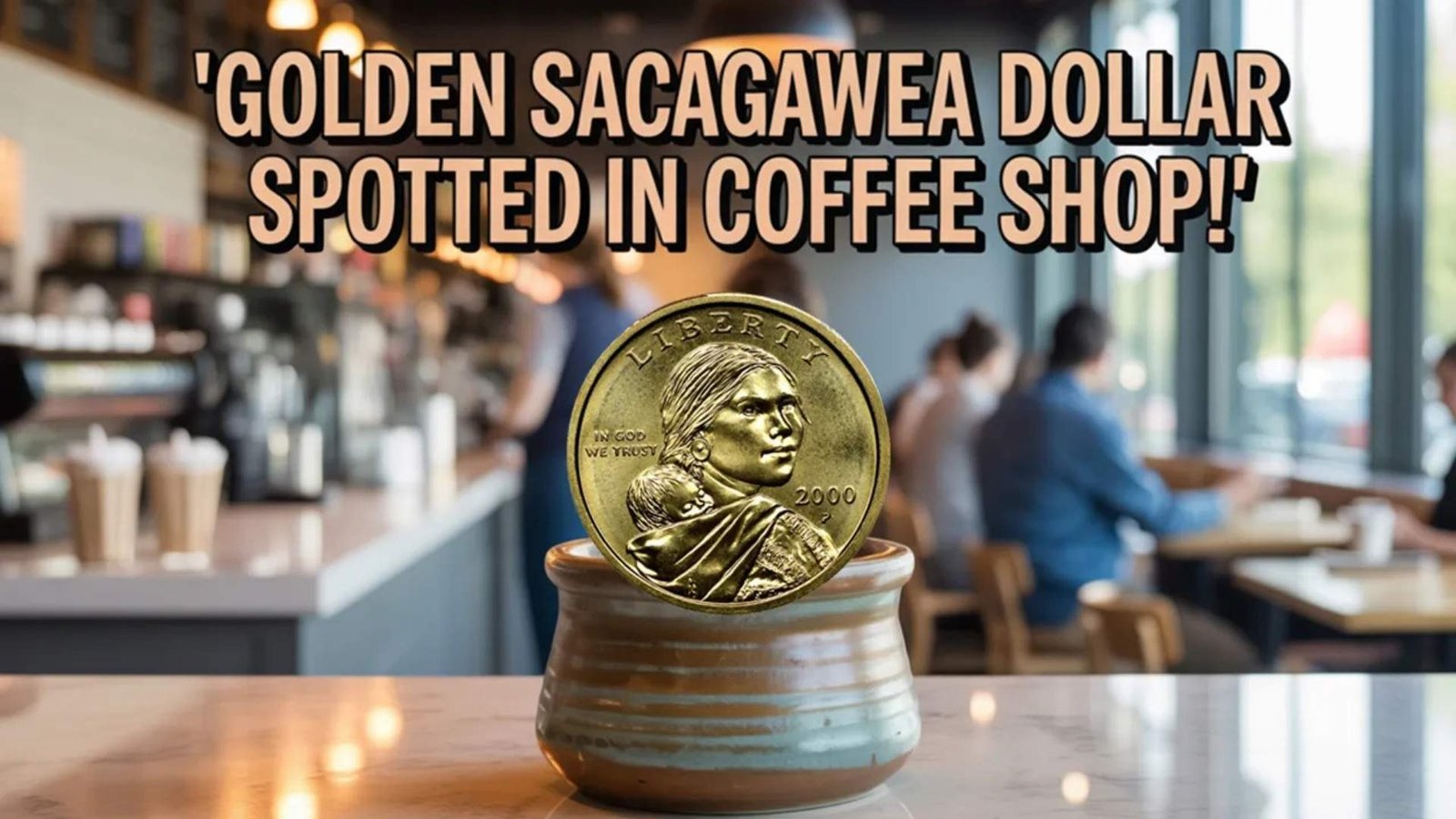 Hidden Treasure: Rare Sacagawea Dollar Coin Spotted in Coffee Shop Sparks Buzz
