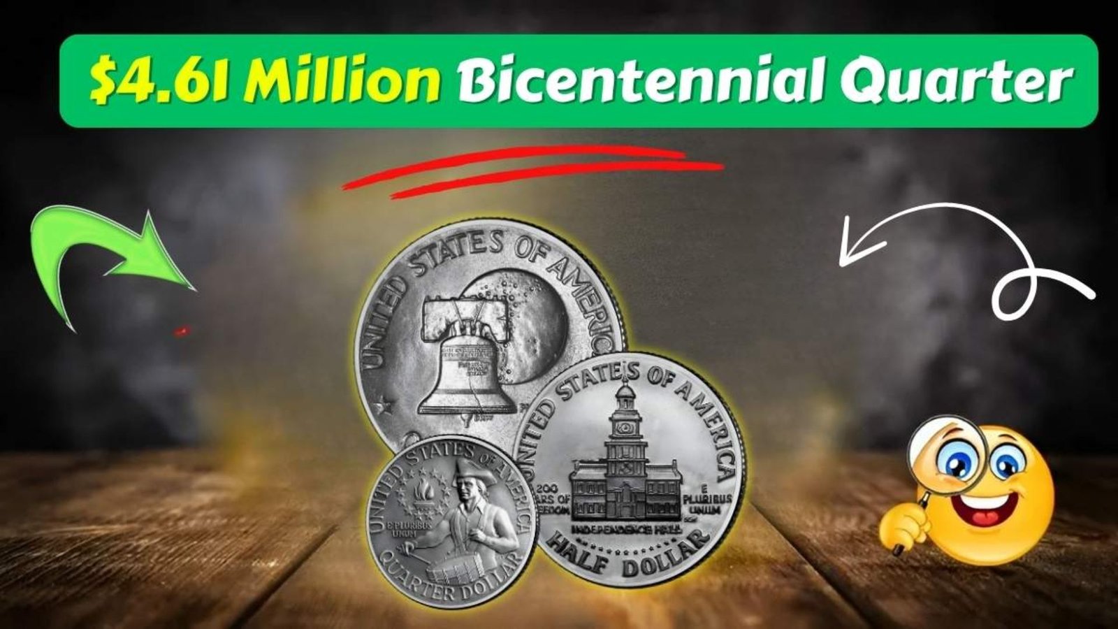 4.61 Million Bicentennial Quarter