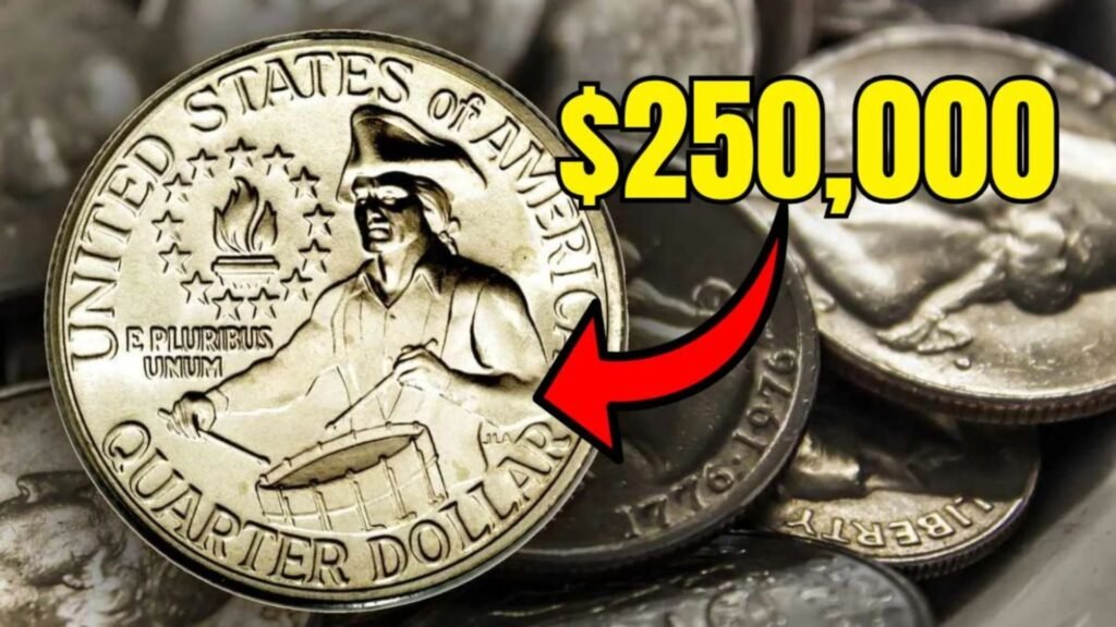 250,000 Bicentennial Quarter